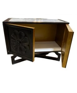 HausOfRex Mid Century Marble Top Console