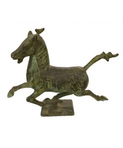 HausOfRex Vintage Patina Bronze Flying Horse