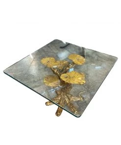 HausOfRex Brass Tree Sculptural Side Table