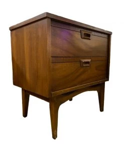 HausOfRex Mid Century Nightstand Sleeping