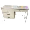 HausOfRex Living Mid Century Single Pedestal Desk In The Style Of Thonet