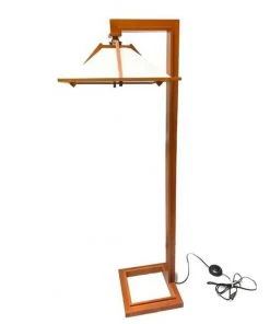 HausOfRex Vintage Authentic Frank Lloyd Wright Taliesin Tall Statement Piece Floor Lamp, By Yamagiwa