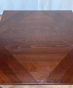 HausOfRex Mahogany Cherry Square Dining Table 5 HausOfRex Mahogany Cherry Square Dining Table