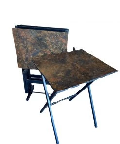 HausOfRex Vintage ARTEX Butlerette TV Tray Table Set Dining