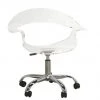 HausOfRex Dining Acrylic Swivel Chair