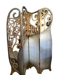 HausOfRex Looking Playing Loving Deco 4 Panel Folding Screen