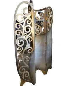 HausOfRex Looking Playing Loving Deco 4 Panel Folding Screen