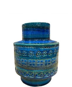 HausOfRex Looking Playing Loving Bitossi Aldo Londi Mid Century Modern Ceramic Italy Vase