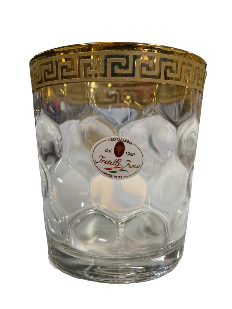 Mid Century Pasinski 22kt Gold Glassware Set Of 8 Dining 2 Mid Century Pasinski 22kt Gold Glassware Set Of 8 Dining