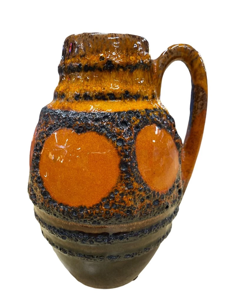 Vintage 1960s West Germany Heinz Siery Vase For Scheurich Ceramics Looking Playing Loving 1 Vintage 1960s West Germany Heinz Siery Vase For Scheurich Ceramics Looking Playing Loving