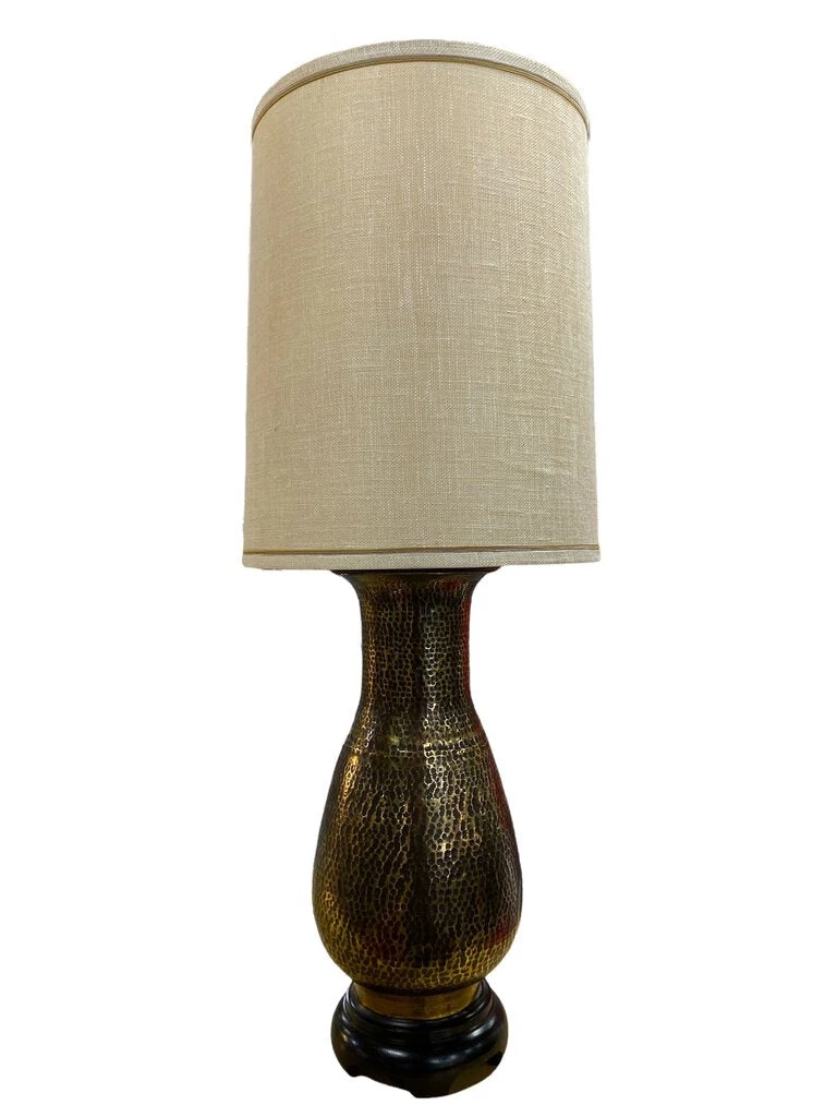 HausOfRex Lighting Vintage Hammered Black/Gold Metal Lamp 1 HausOfRex Lighting Vintage Hammered Black/Gold Metal Lamp