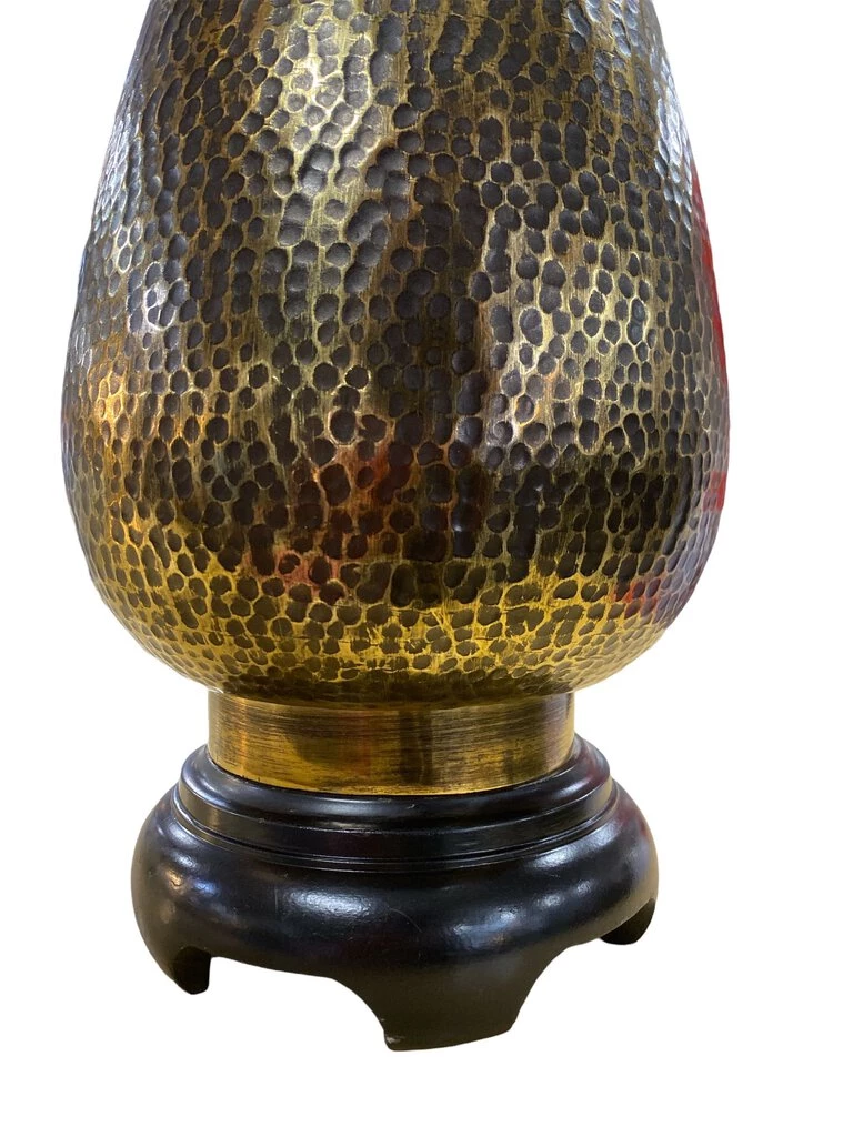 HausOfRex Lighting Vintage Hammered Black/Gold Metal Lamp 2 HausOfRex Lighting Vintage Hammered Black/Gold Metal Lamp