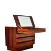 HausOfRex Sleeping Mid Century Westnofa Rosewood 4 Drawer Chest W/Mirror