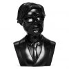 HausOfRex ANDY WARHOL LIMITED EDITION 12" BUST BLACK VINYL ART SCULPTURE Living