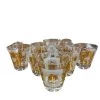 Culver Mid Century Shot/Juice Glasses (8)