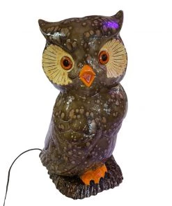 HausOfRex Lighting Vintage Ceramic Owl Lamp