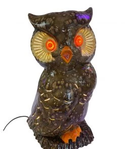 HausOfRex Lighting Vintage Ceramic Owl Lamp