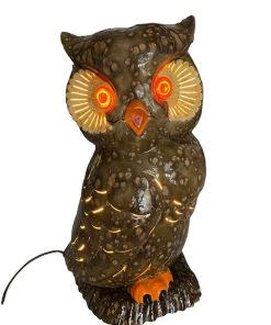 HausOfRex Lighting Vintage Ceramic Owl Lamp