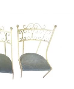 HausOfRex Living Vintage Wrought Iron/ Stone Mosaic Outdoor Dining Set