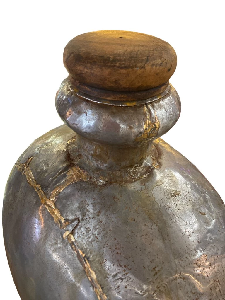 HausOfRex Vintage Damigiana Brass And Metal Bottle Looking Playing Loving 2 HausOfRex Vintage Damigiana Brass And Metal Bottle Looking Playing Loving