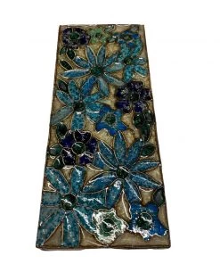 HausOfRex Living Mid Century Floral Ceramic Trinket Box