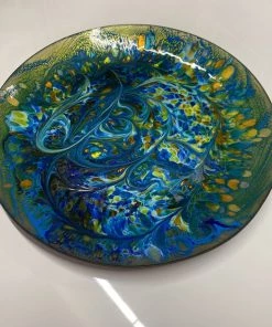 HausOfRex Mid Century Enamel On Copper Catch-all Living