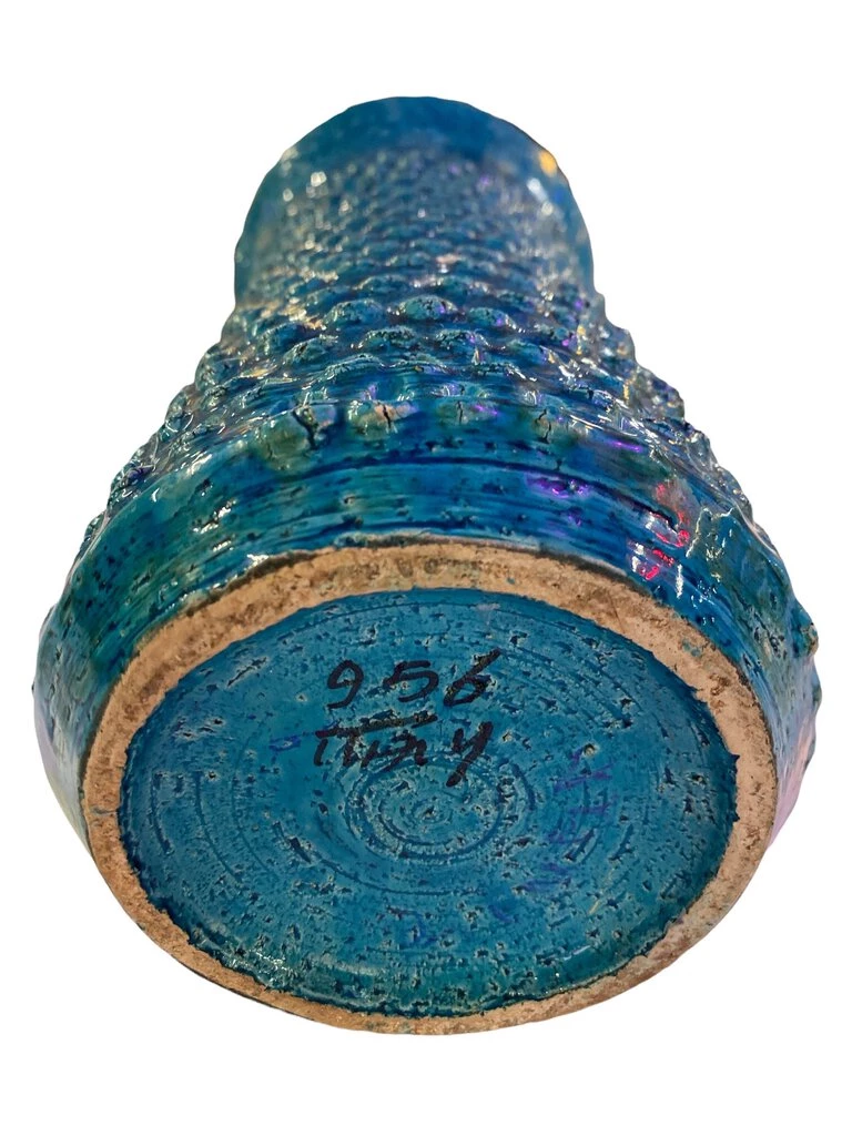 HausOfRex Bitossi Aldo Londi Italian Mid Century Rimini Blue Monumental Vase With Lid Living 3 HausOfRex Bitossi Aldo Londi Italian Mid Century Rimini Blue Monumental Vase With Lid Living