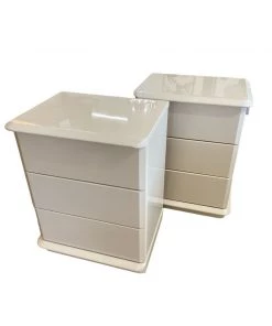 HausOfRex 1980's Post Modern Lane Night Stand/Chest Living