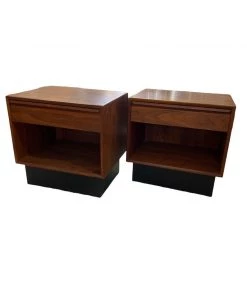 HausOfRex Westnova Danish Modern Rosewood Nightstands (Pair) Living