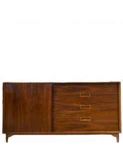 HausOfRex Brown Saltman Mid Century Rosewood And Walnut Credenza