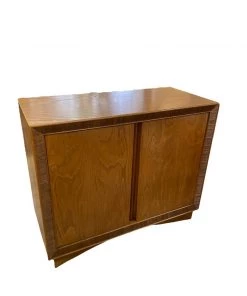 HausOfRex Living Brown Saltman Mid Century Cerused Credenza