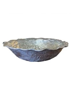 HausOfRex Living Arthur Court Salad Serving Set In Cast Aluminum, Jungle To Ocean Animals - 3 Piece