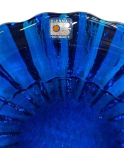 HausOfRex Blenko Monumental Blue Mid Century Bowl