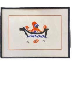 HausOfRex Living Art Thompson Vintage 1981 Northwest Coast Native, Vancouver, Canada "Halibut Fishing" 21/100