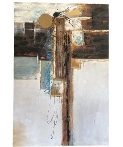 HausOfRex Abstract Oil Painting Unframed Looking Playing Loving