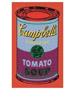 HausOfRex Andy Warhol Campbell's Soup Puzzle-in-a-Can 300 Pcs. Looking Playing Loving
