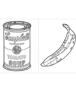 MudPuppy Andy Warhol Coloring Book