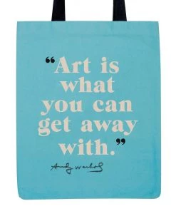 HausOfRex Andy Warhol Poppy Tote Bag Looking Playing Loving