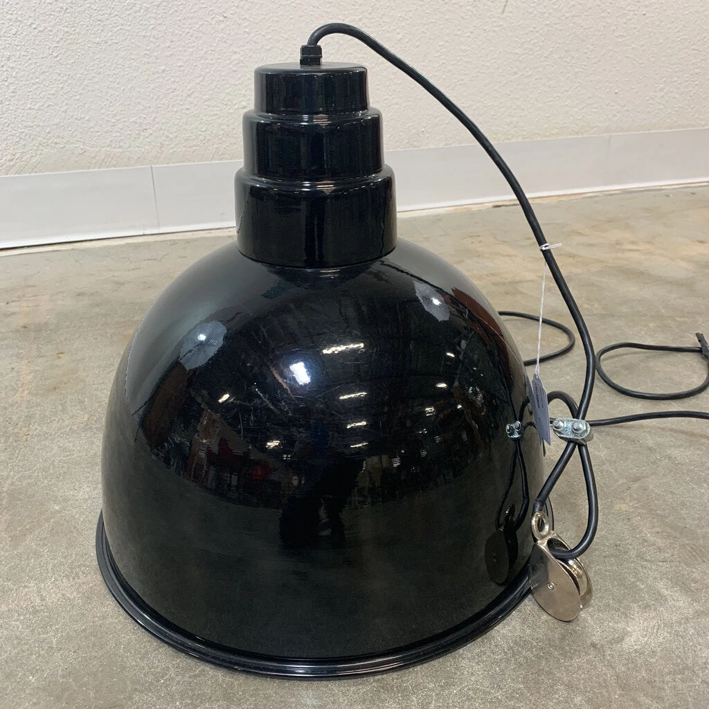 HausOfRex Black Enamel Dome Light 3 HausOfRex Black Enamel Dome Light