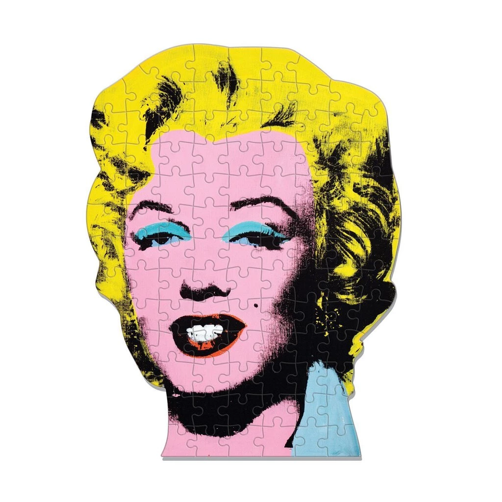 HausOfRex Andy Warhol Mini Shaped Puzzle Marilyn 2 HausOfRex Andy Warhol Mini Shaped Puzzle Marilyn