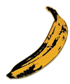 HausOfRex Andy Warhol Mini Shaped Puzzle Banana
