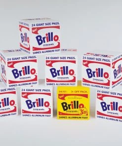 HausOfRex Andy Warhol Brillo Wooden Blocks