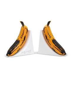 Kidrobot Andy Warhol Resin Banana Bookends