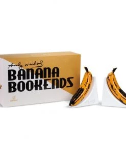 Kidrobot Andy Warhol Resin Banana Bookends