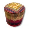 HausOfRex Pouf Round Persian Kilim Handmade