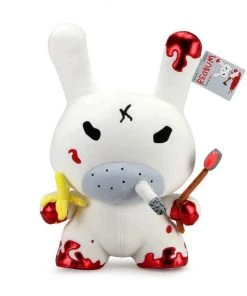 HausOfRex REDRUM 20" Plush Dunny By Frank Kozik Looking Playing Loving