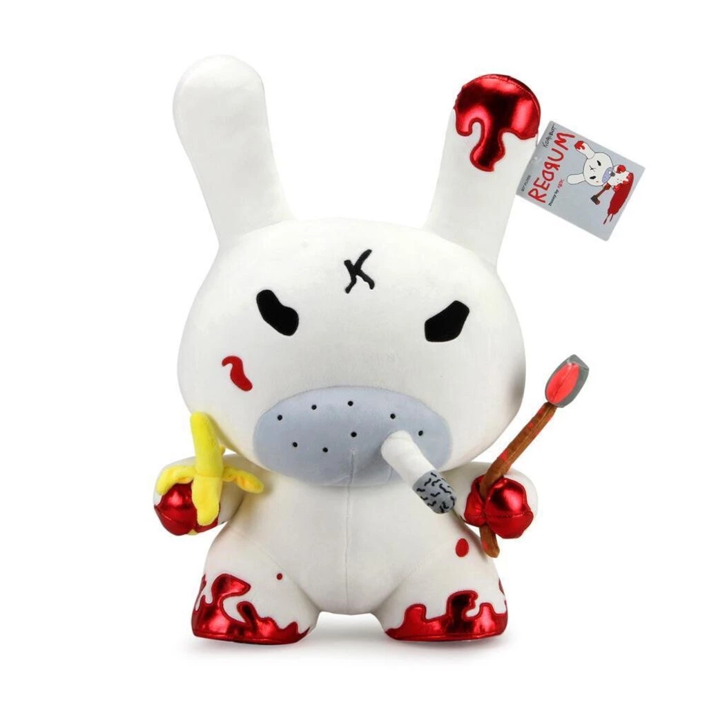 HausOfRex REDRUM 20" Plush Dunny By Frank Kozik Looking Playing Loving 2 HausOfRex REDRUM 20" Plush Dunny By Frank Kozik Looking Playing Loving