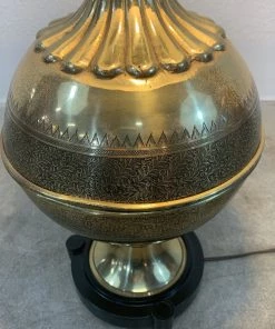 HausOfRex Lighting Fabulous Marbro Brass Mid Century Lamp
