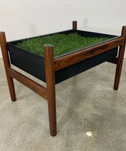 HausOfRex Looking Playing Loving Faarup Mobler Solid Rosewood Danish Modern Planter