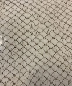 HausOfRex Mid Century Modern Springer Style Faux Snakeskin Table